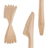 Natural Birch Eco-Friendly Disposable Dinner Knives