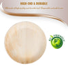 10" Round Palm Leaf Eco Friendly Disposable Dinner Plates